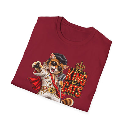 The King of Cats – Funny Cat Music T-Shirt