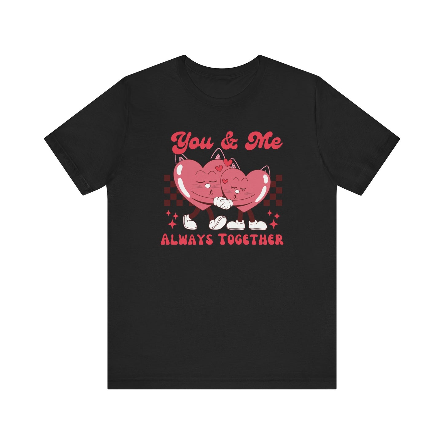 You & Me Heart Cat Tee