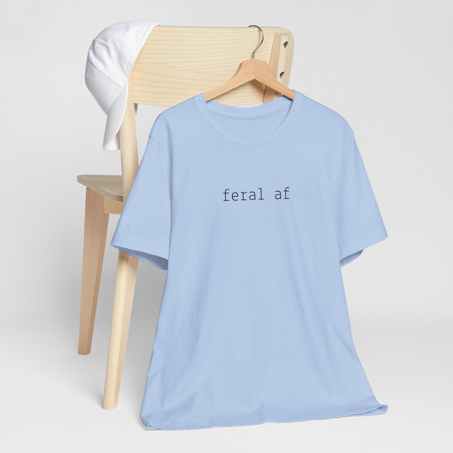 Feral AF Funny Cat Tee