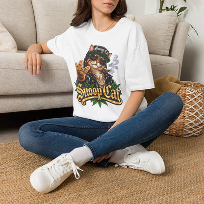 Snoop Cat – Funny Cat Music T-Shirt
