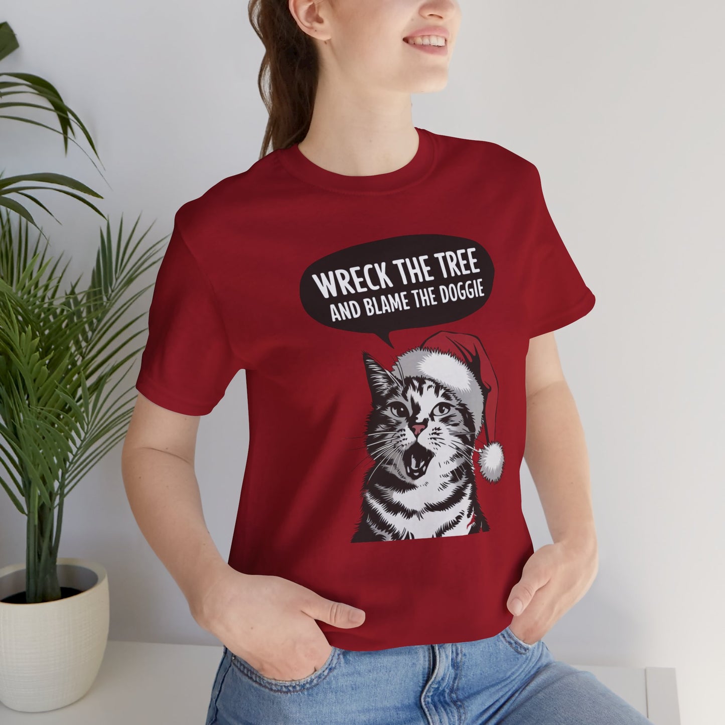 Wreck The Tree, blame the doggie tshirt