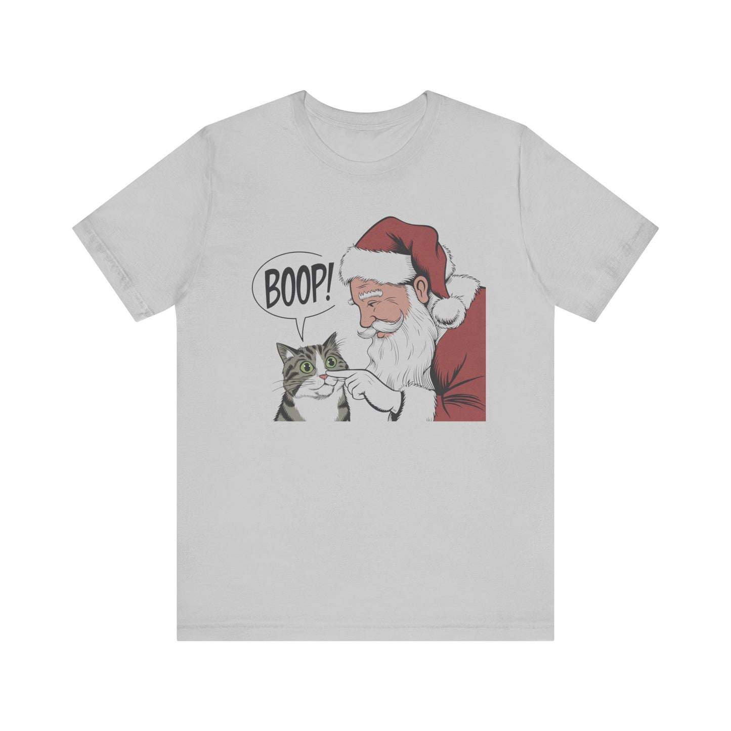 Santa Boop Cat Shirt