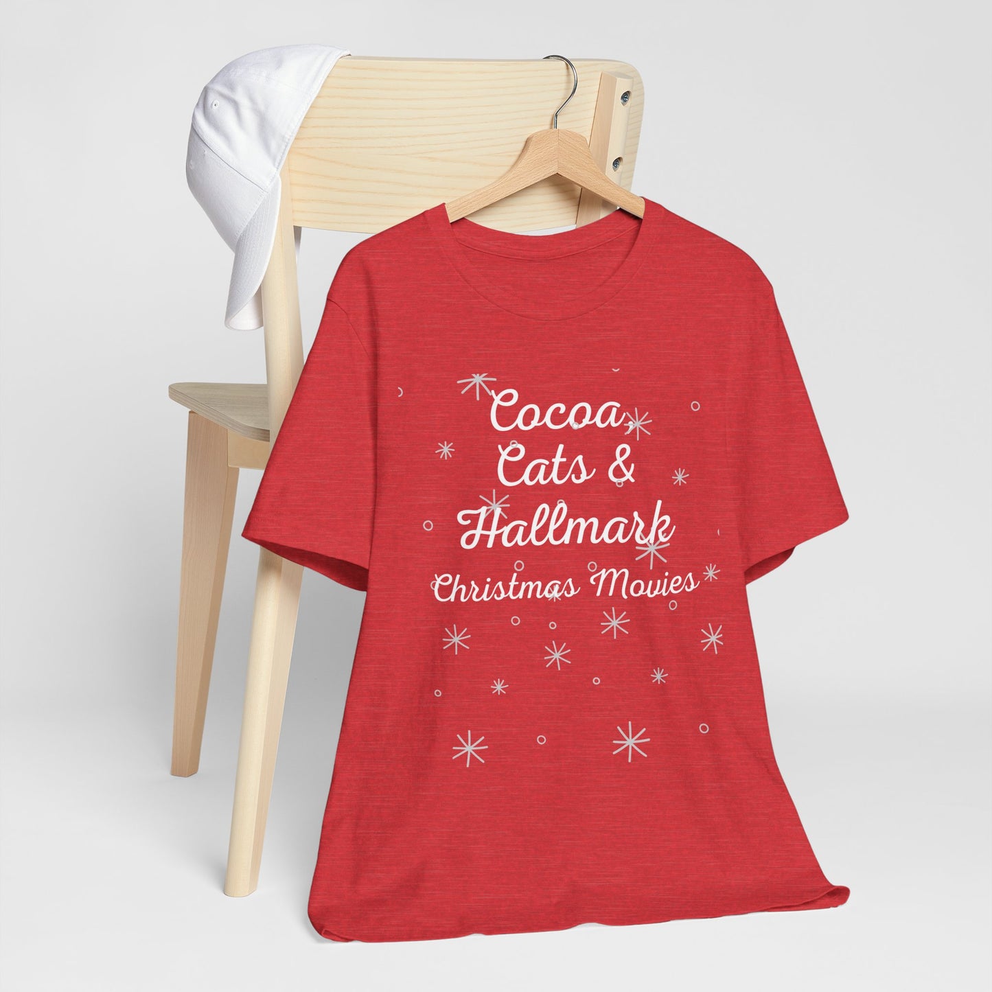 Cocoa, Cats, and Hallmark Christmas Tee