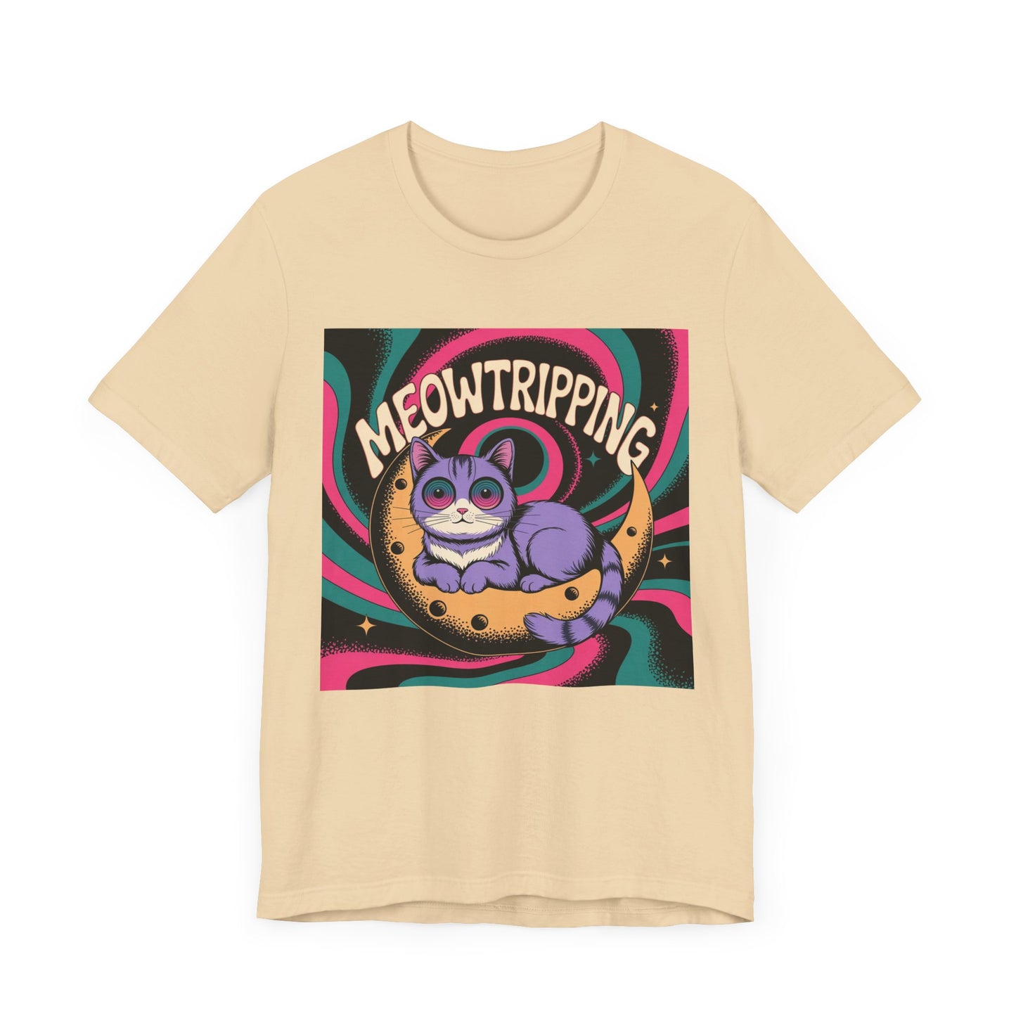 Meowtripping Psychedelic Cat T-Shirt