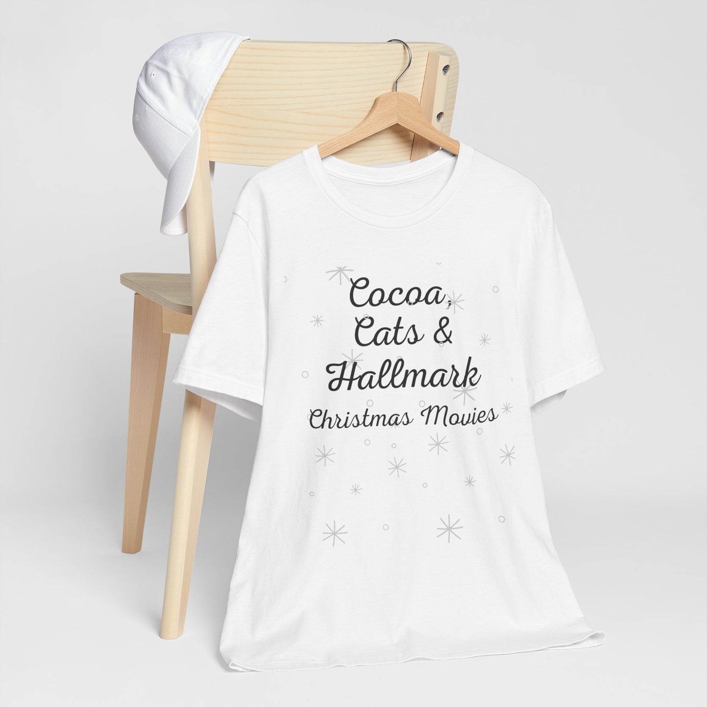 Cocoa, Cats, and Hallmark Christmas Tee