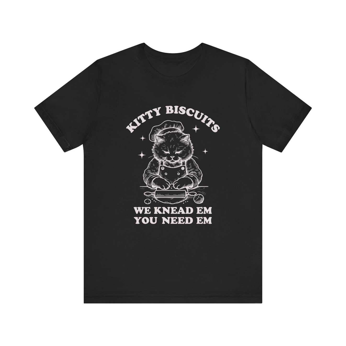 Kitty Biscuits Cat Lover Tee