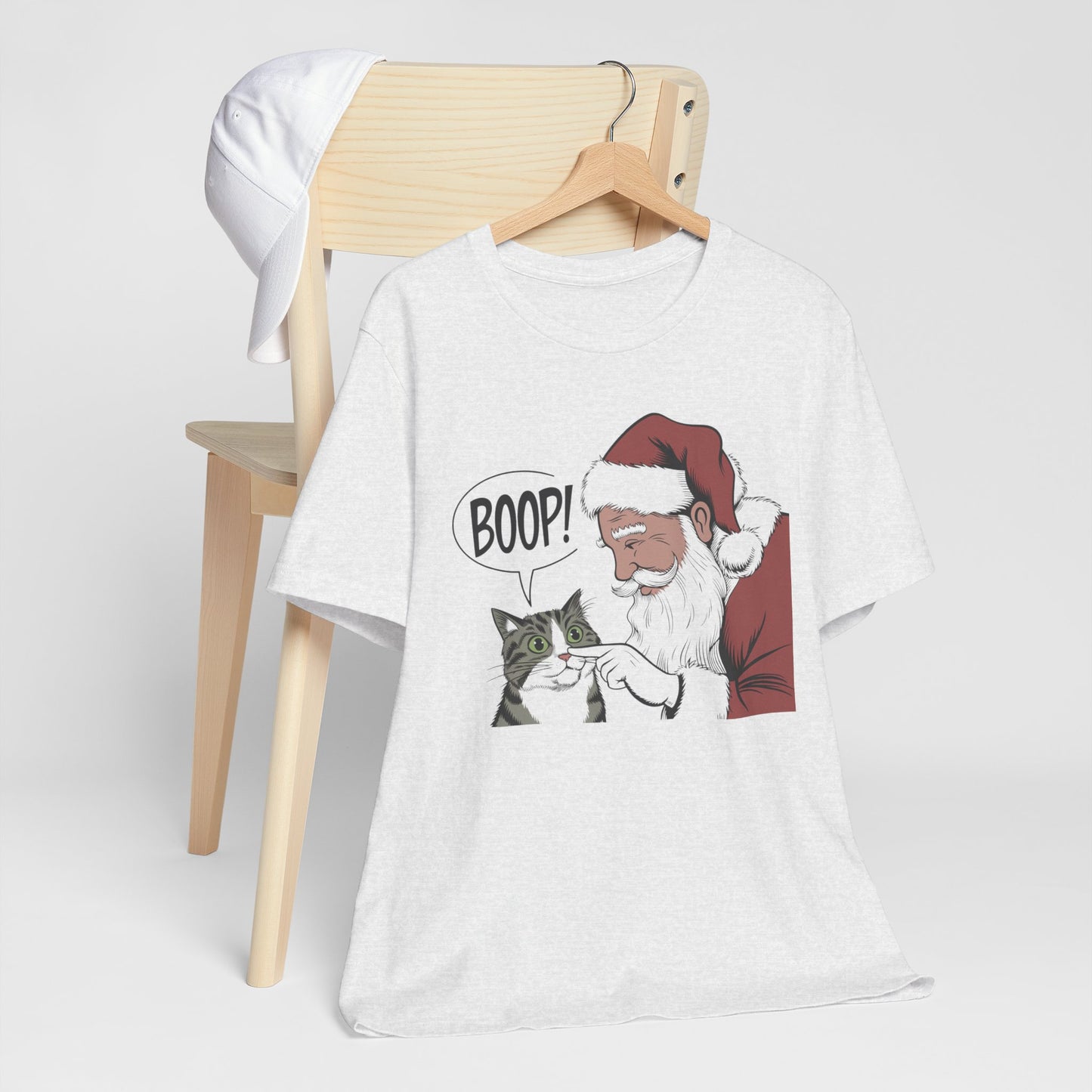 Santa Boop Cat Shirt