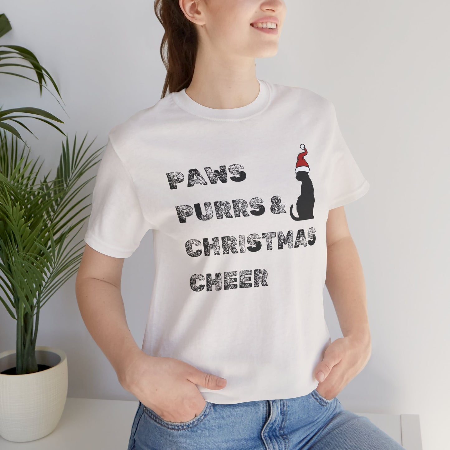 Paws Purrs and Christmas Cheer Holiday Tee