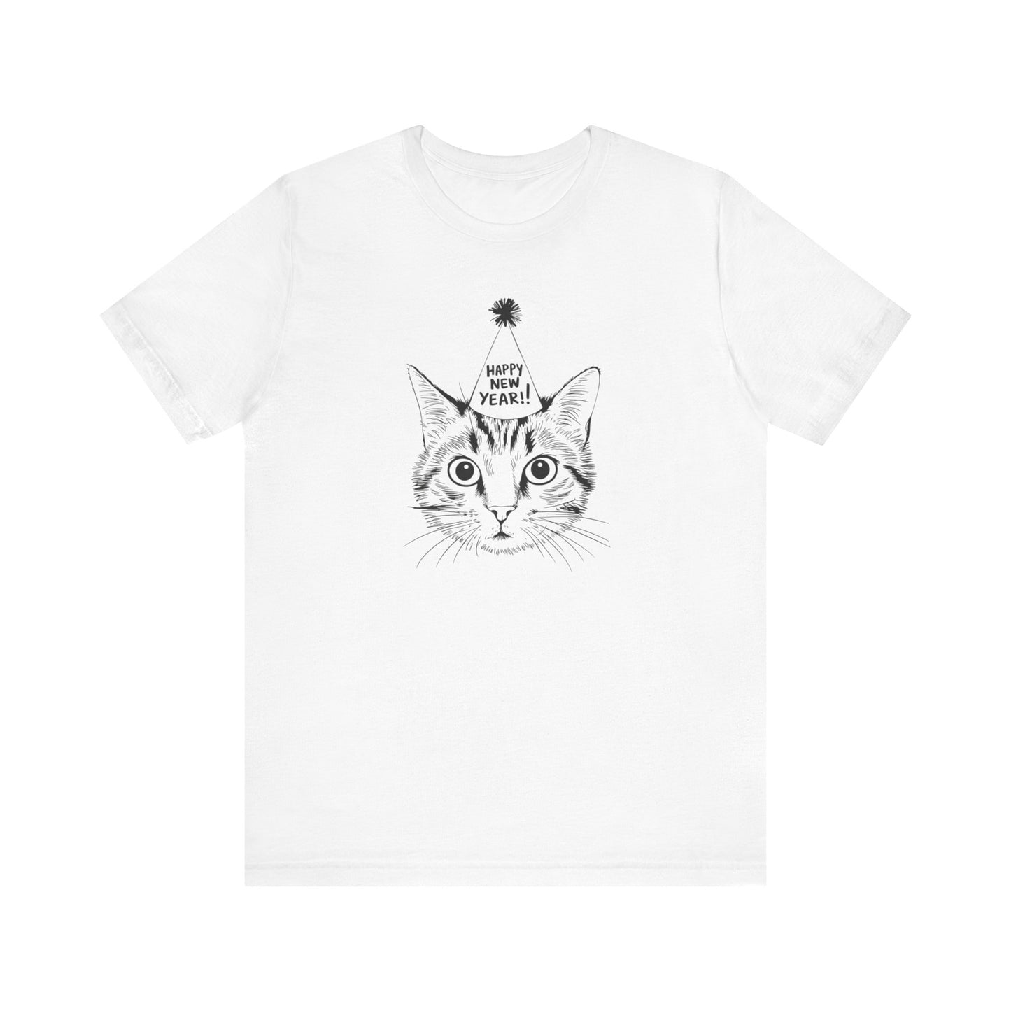 2025 Happy New Years Cat Shirt