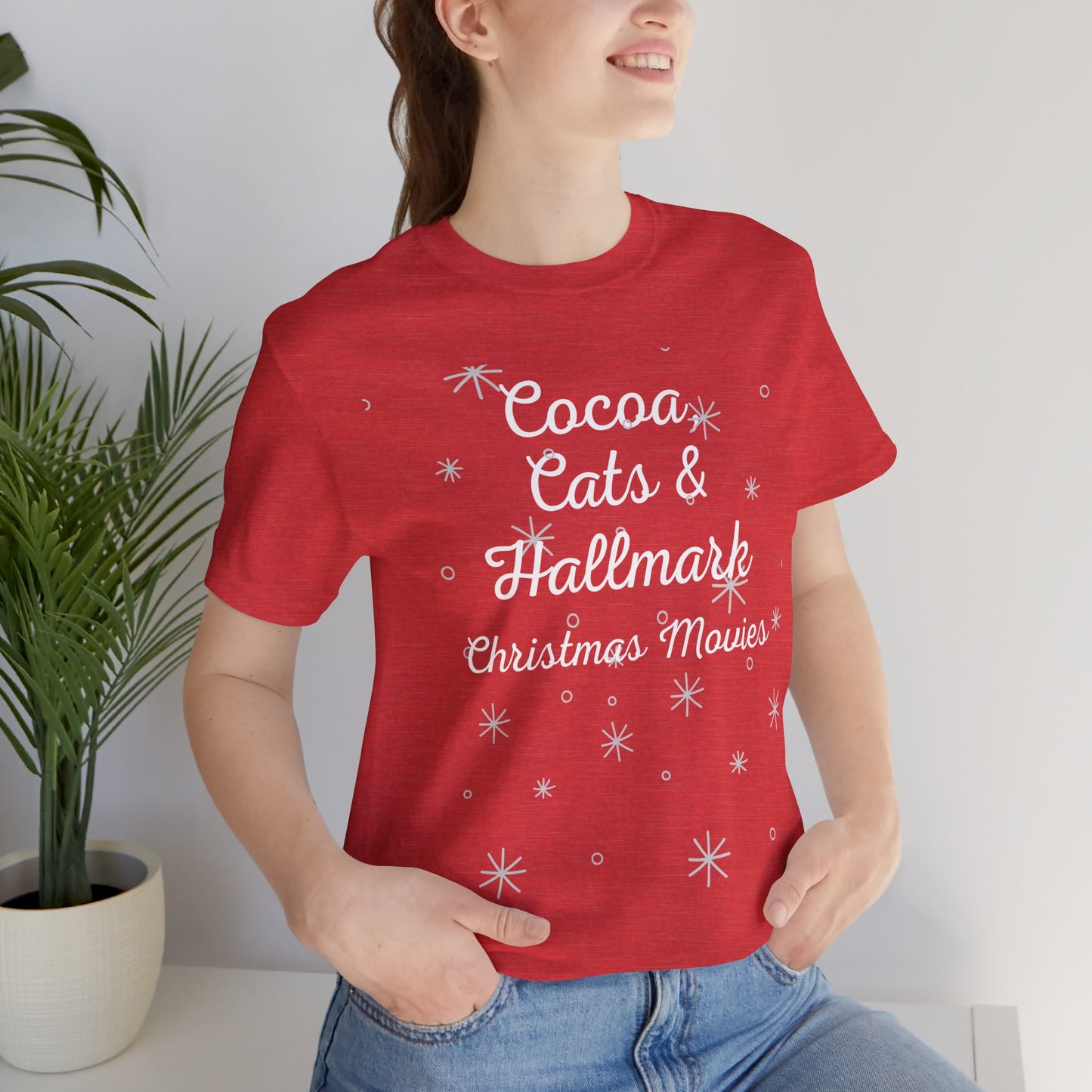 Cocoa, Cats, and Hallmark Christmas Tee