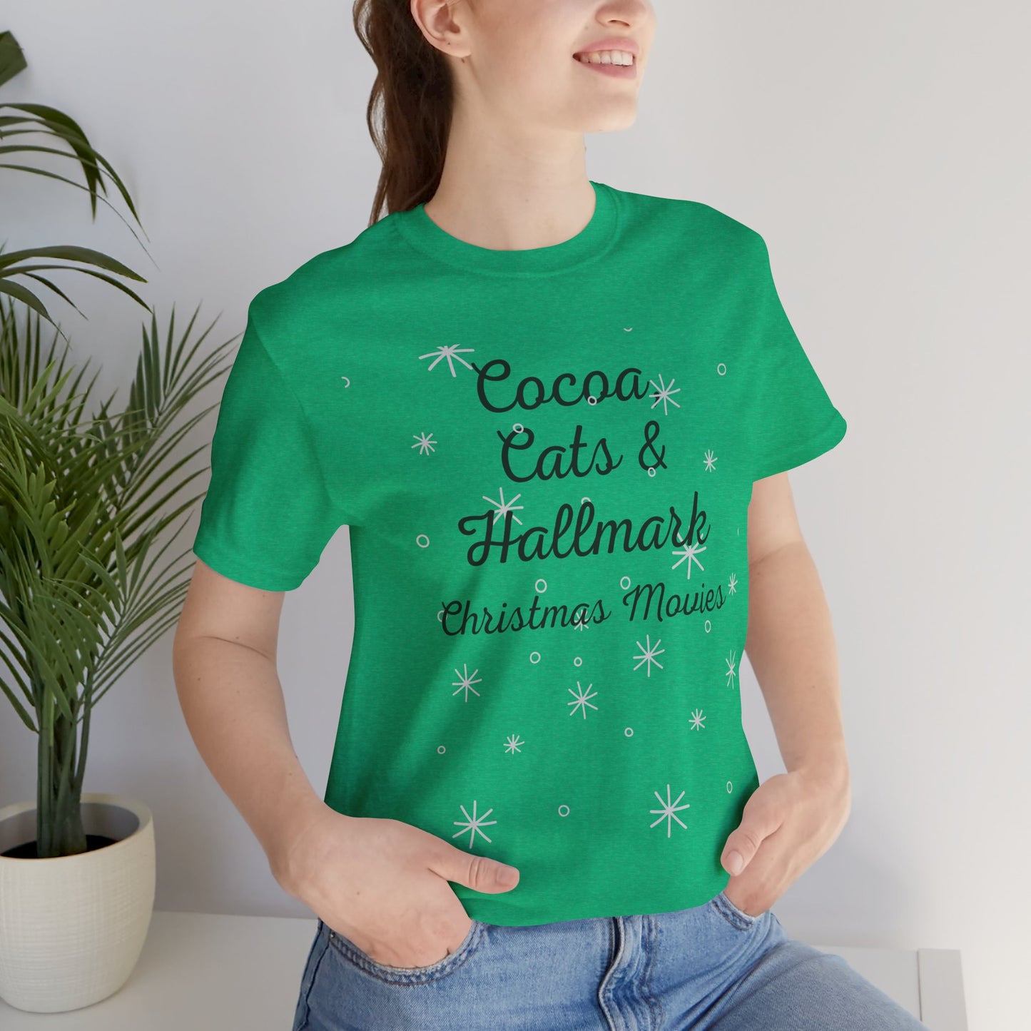 Cocoa, Cats, and Hallmark Christmas Tee