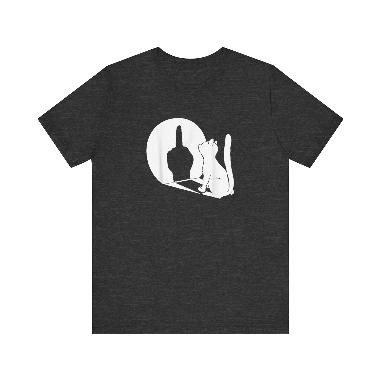 Funny Cat Shadow Unisex Tee