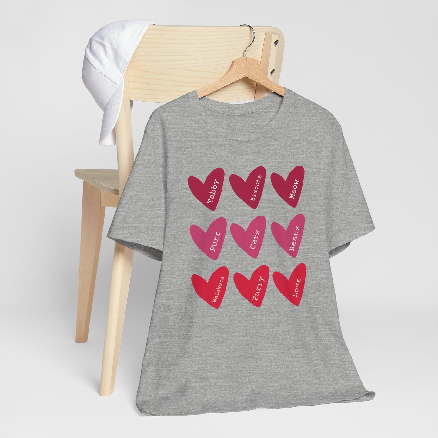 Cat Hearts Valentine’s Day Tshirt