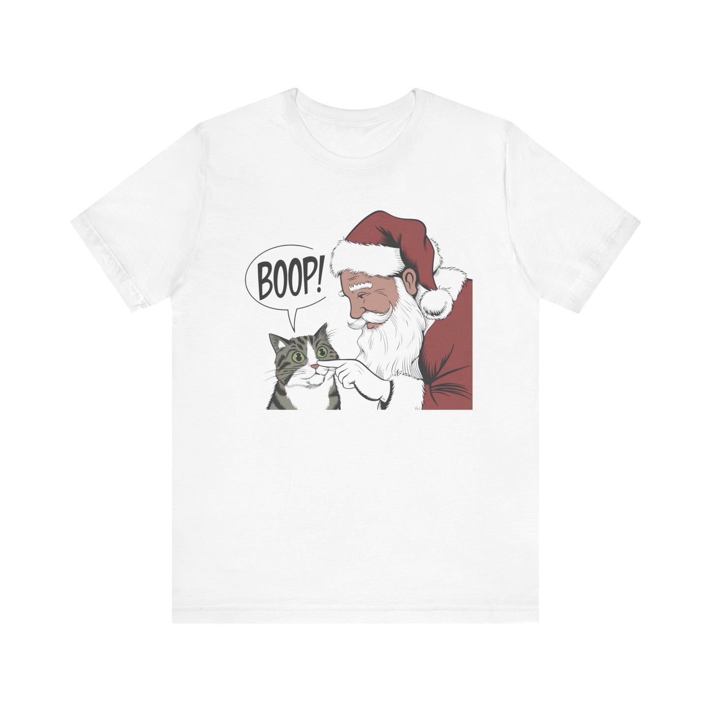 Santa Boop Cat Shirt