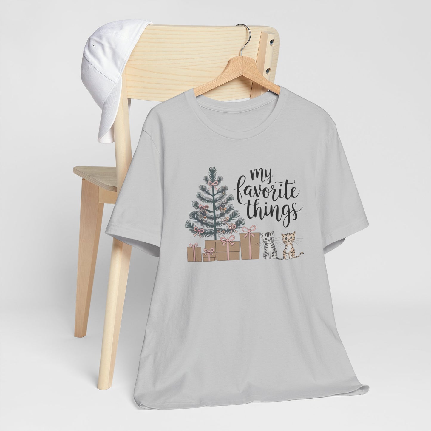 My Favorite Things Cat Bow Shirt