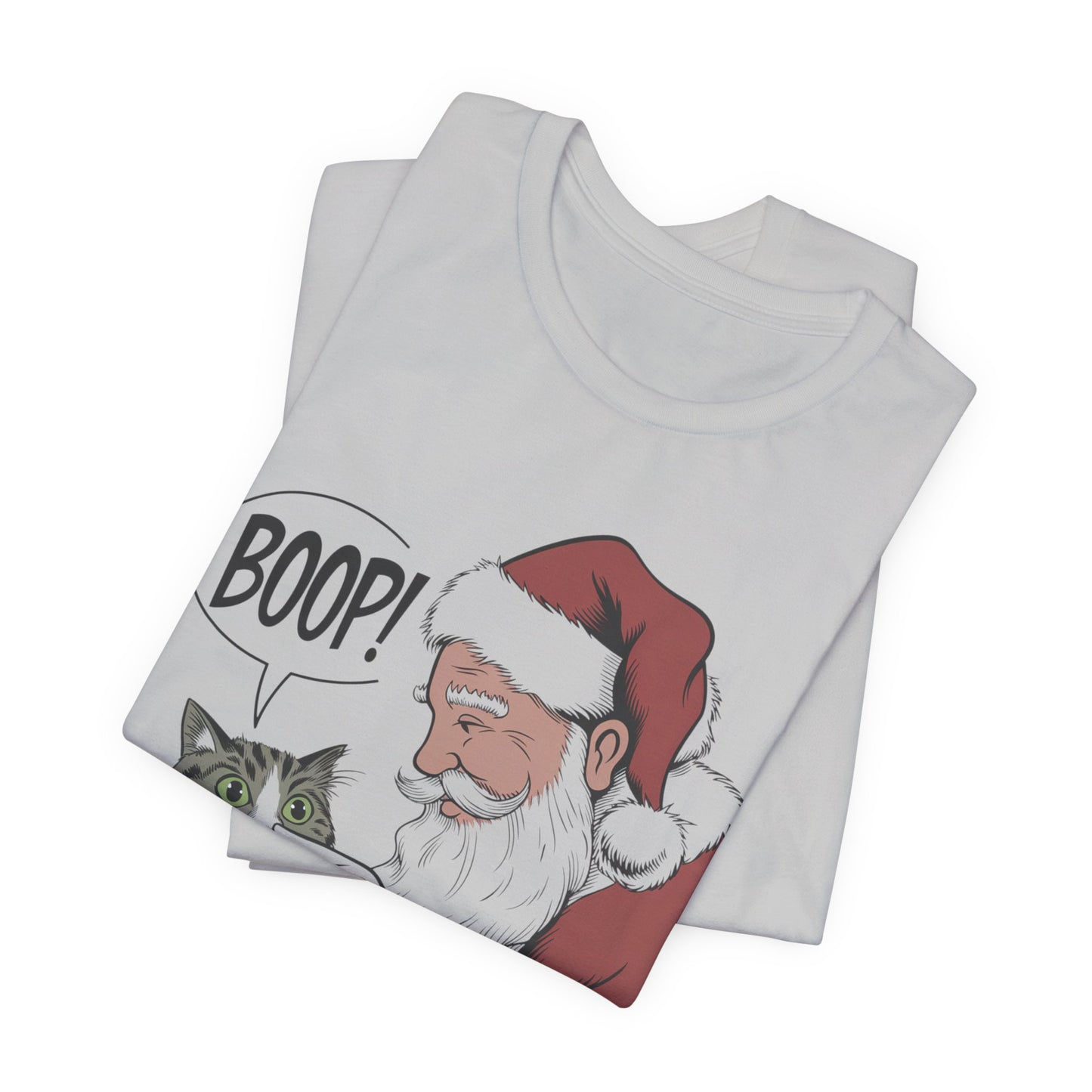 Santa Boop Cat Shirt