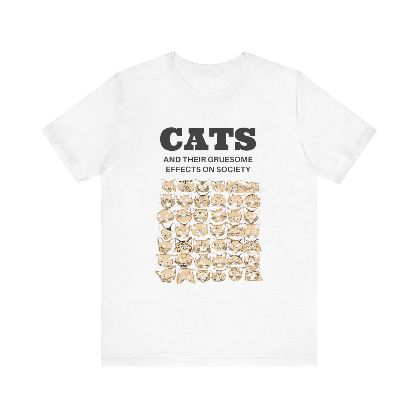 Cats Gruesome Effects Humor Tee