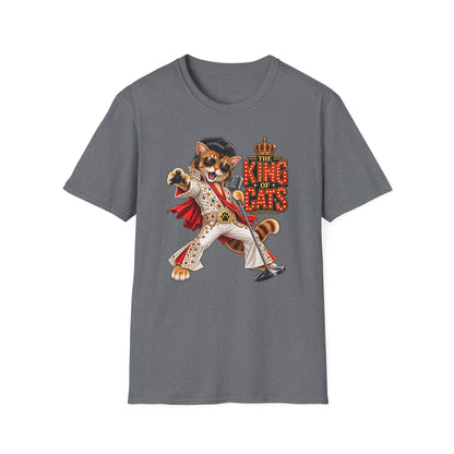 The King of Cats – Funny Cat Music T-Shirt