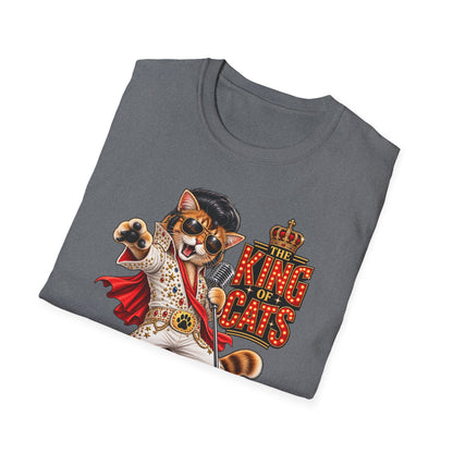 The King of Cats – Funny Cat Music T-Shirt