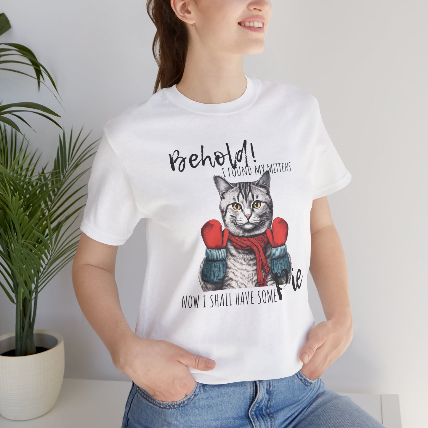 I Have Found My Mittens Cat Christmas Tee