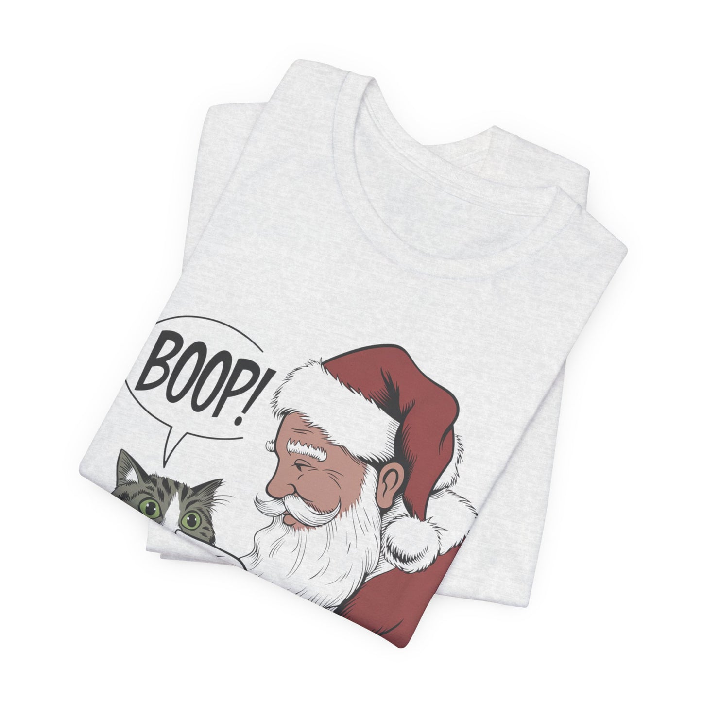 Santa Boop Cat Shirt