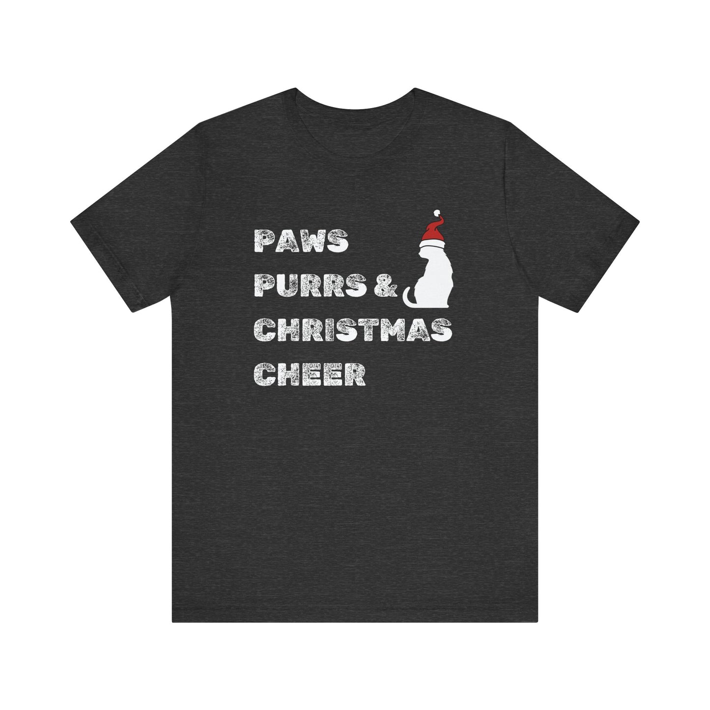 Paws Purrs and Christmas Cheer Holiday Tee