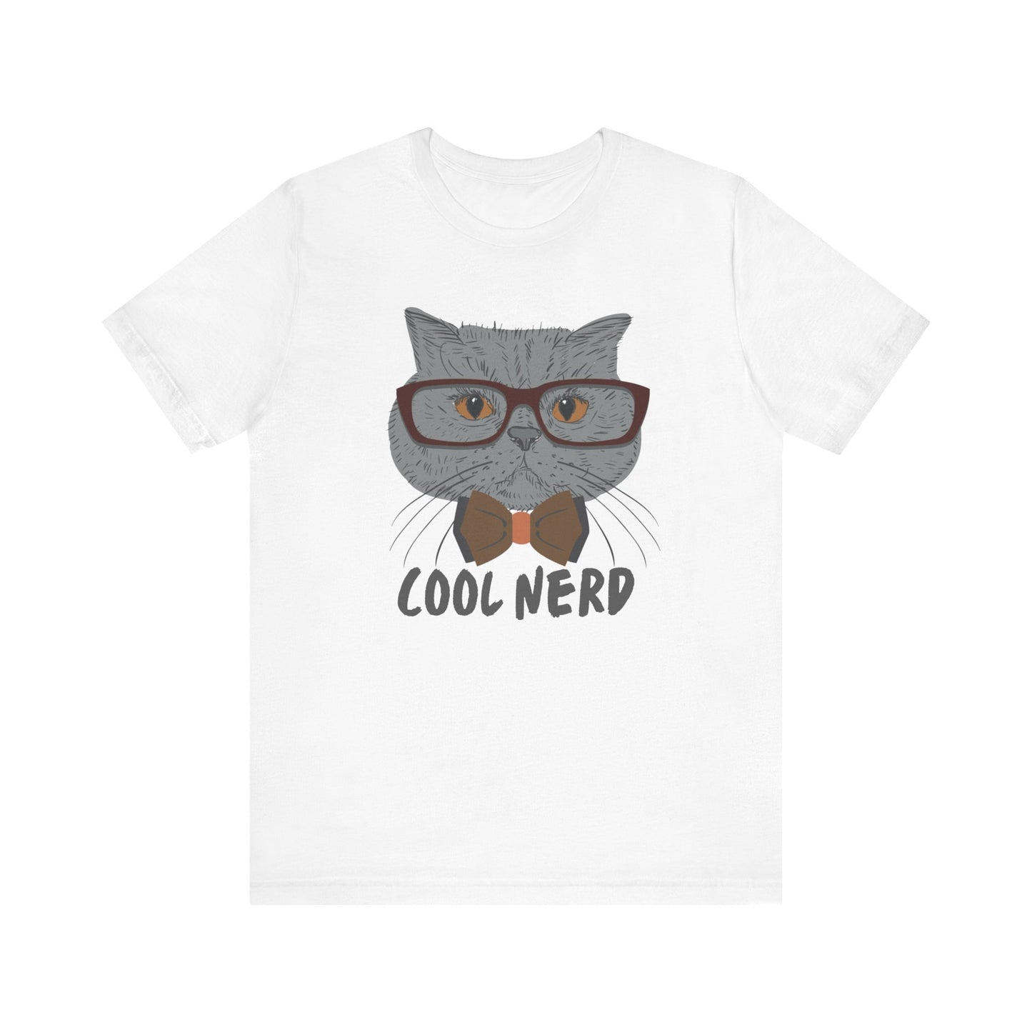 Cool Nerd Trendy Cat Tee