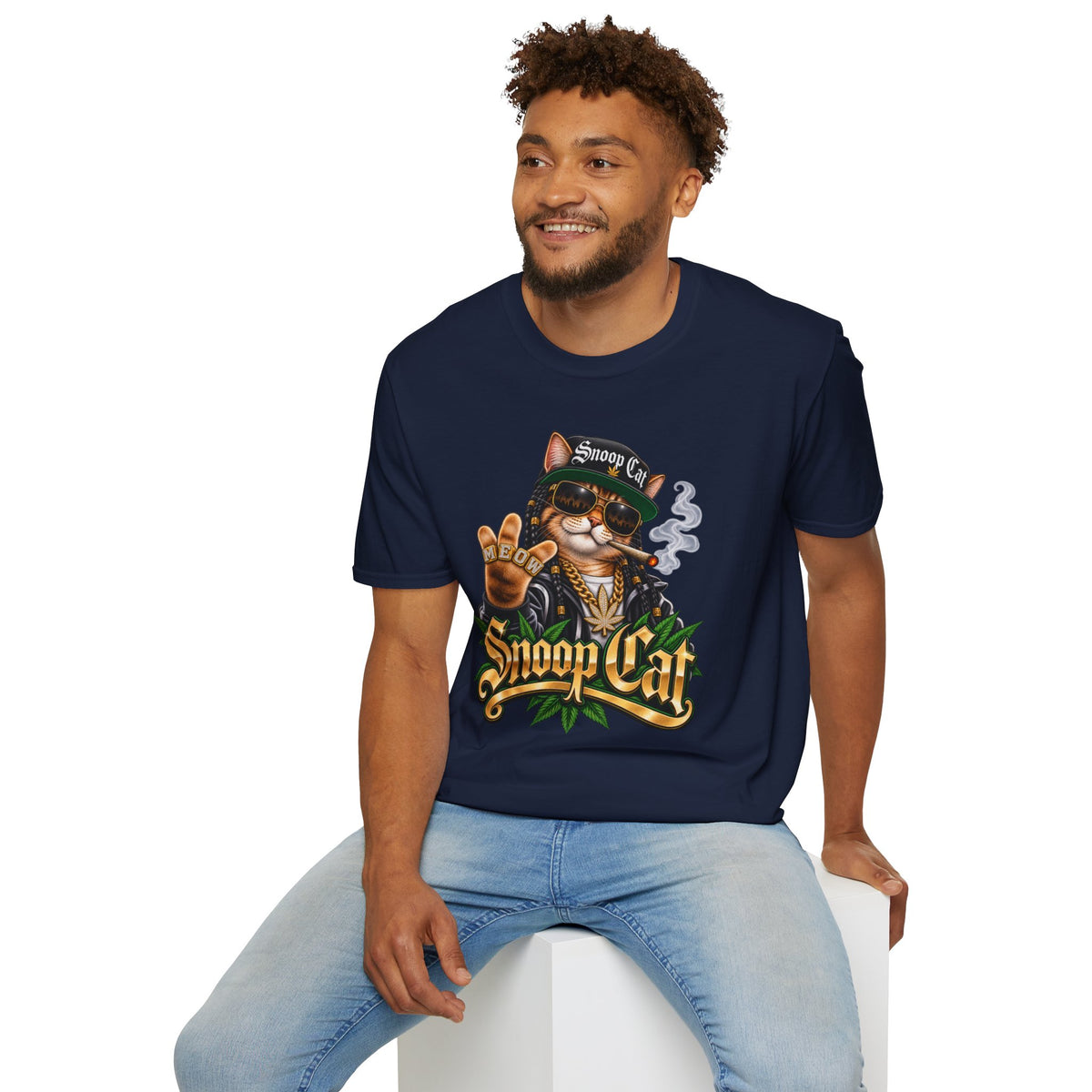 Snoop Cat – Funny Cat Music T-Shirt